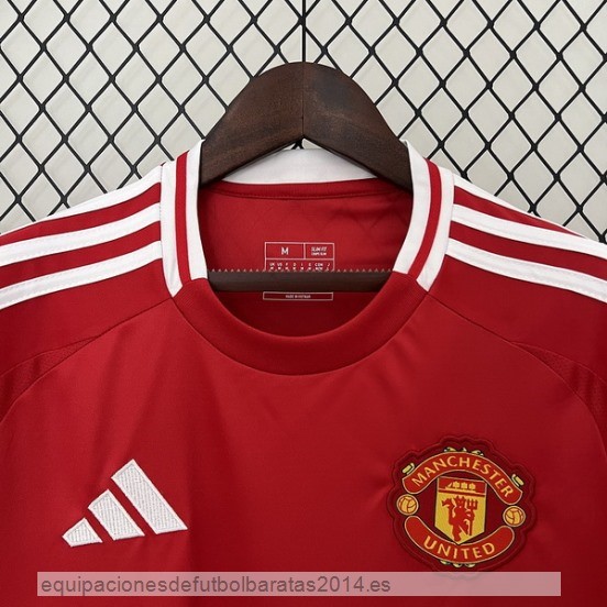 Nuevo Tailandia 1ª Camiseta Manchester United 24/25 Rojo Baratas